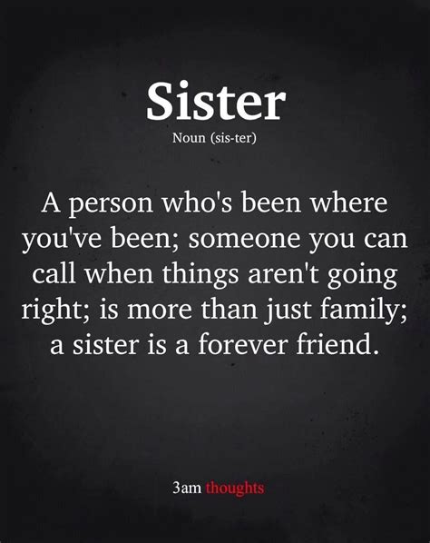 god sister meaning|true meaning of a sister.